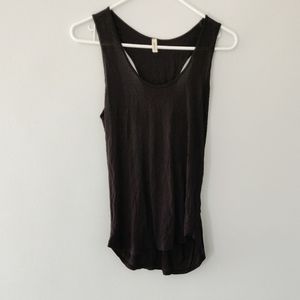 LANSTON BLACK TANK TOP XS